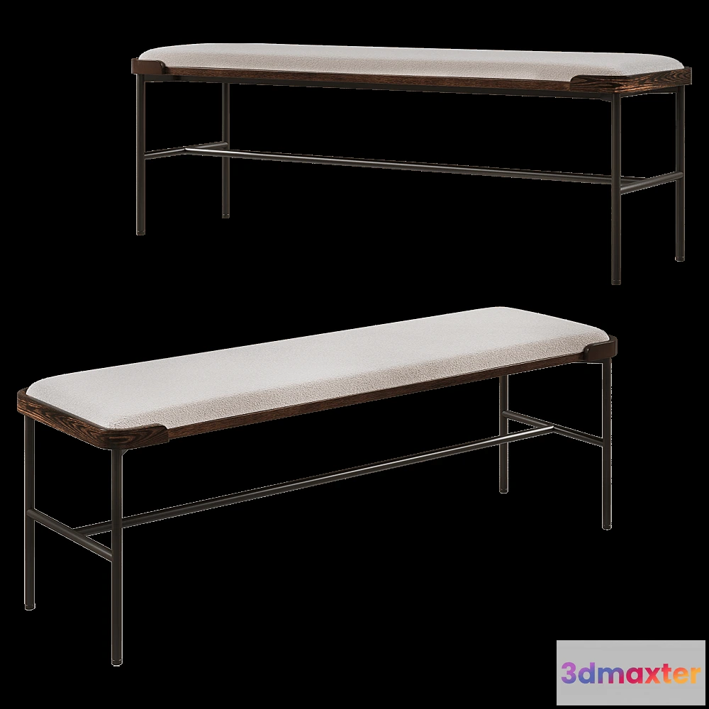 1626874 - Porada - Bench ASTOL 3D Max
