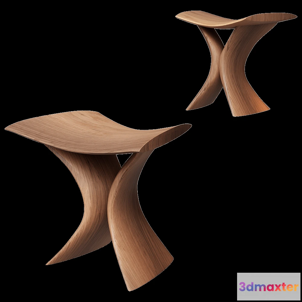 1626876 - Porada - Low stool TORII 3D Max