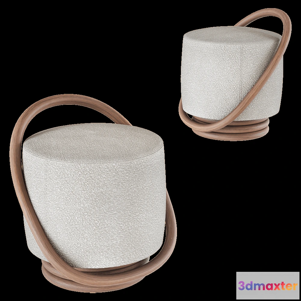 1626880 - Porada - Pouf SMILE 3D Max