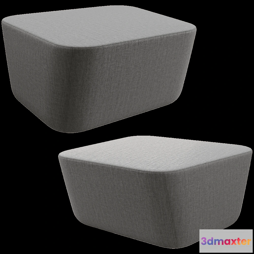 1626888 - Prostoria - Pouf Revolve 3D Max