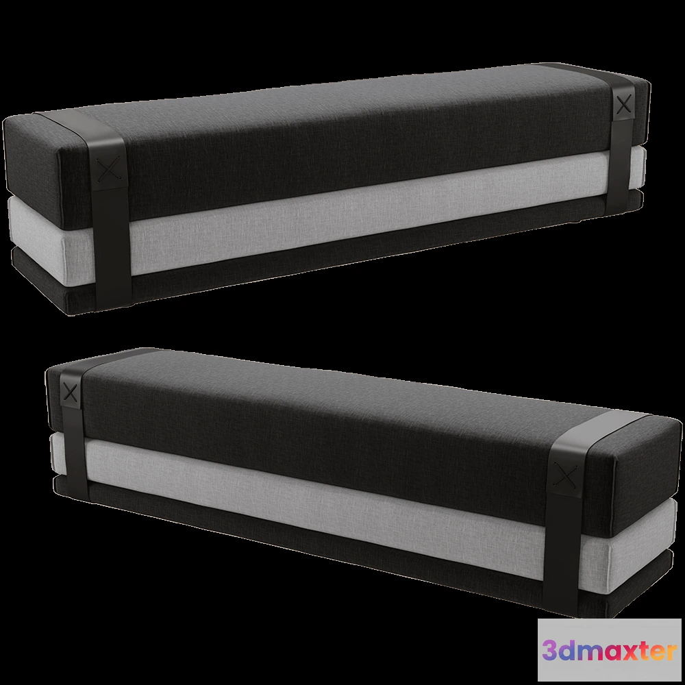 1626890 - Prostoria - Bench & bed Bavul 3D Max