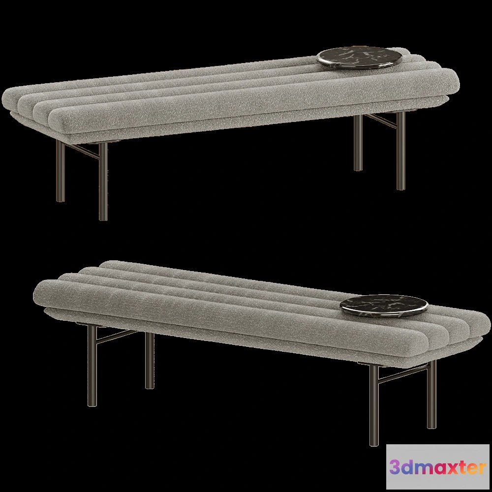 1626910 - Saba  - Bench Pan Flute 3D Max