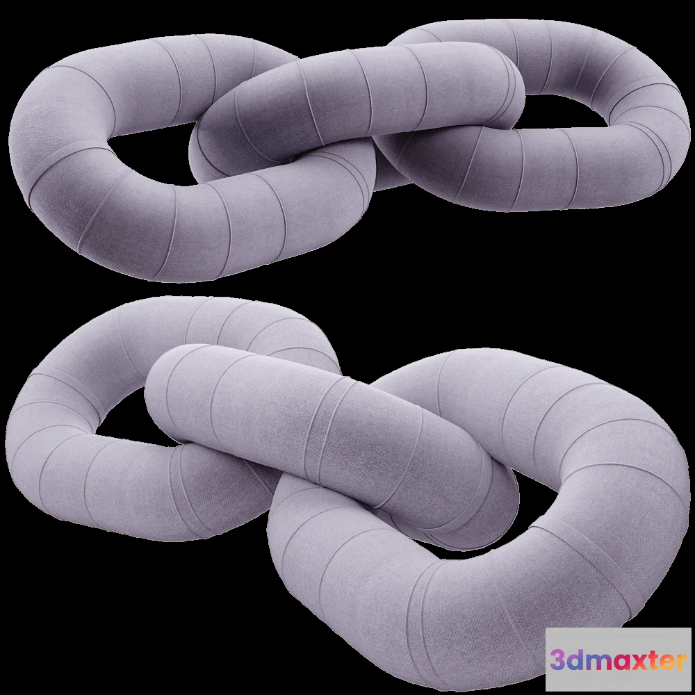 1626926 - Sancal  - Pouf Link 3D Max