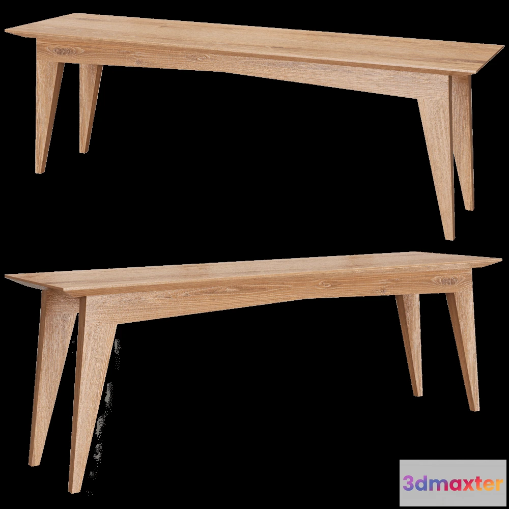 1627042 - Swallow’s Tail Furniture - Bench ST 3D Max