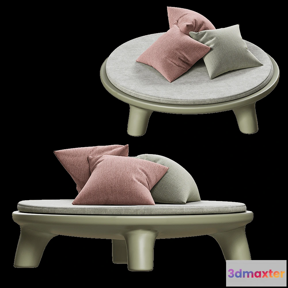 1627760 - Weltevree - Bench Flying Fishman 3D Max