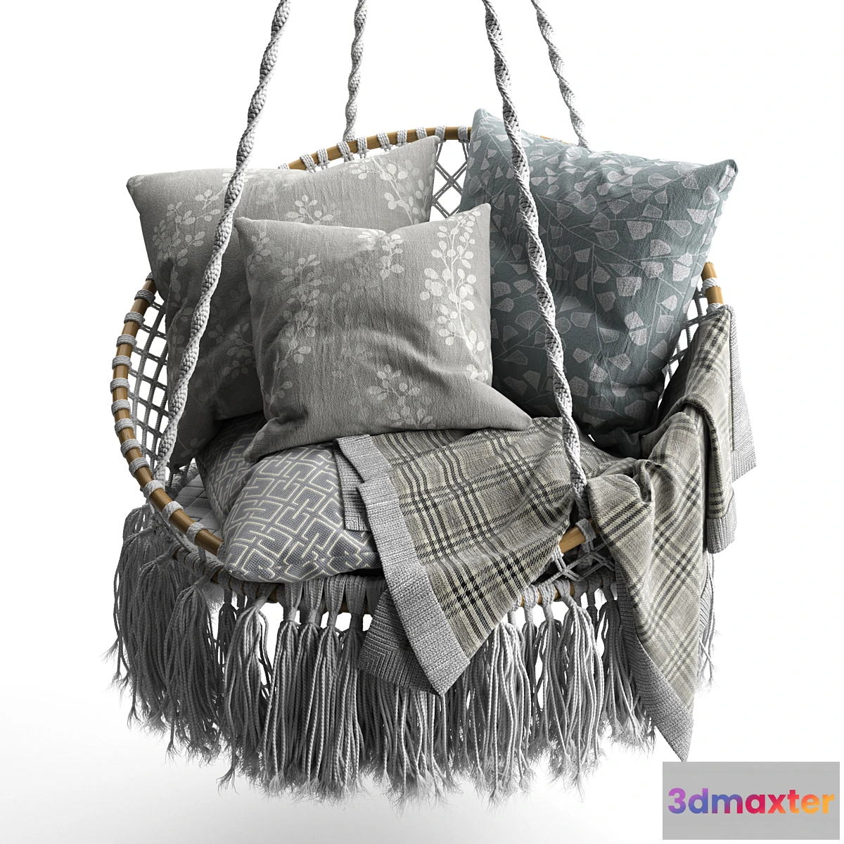 541643 - Rattan hammock SPELL Macrame