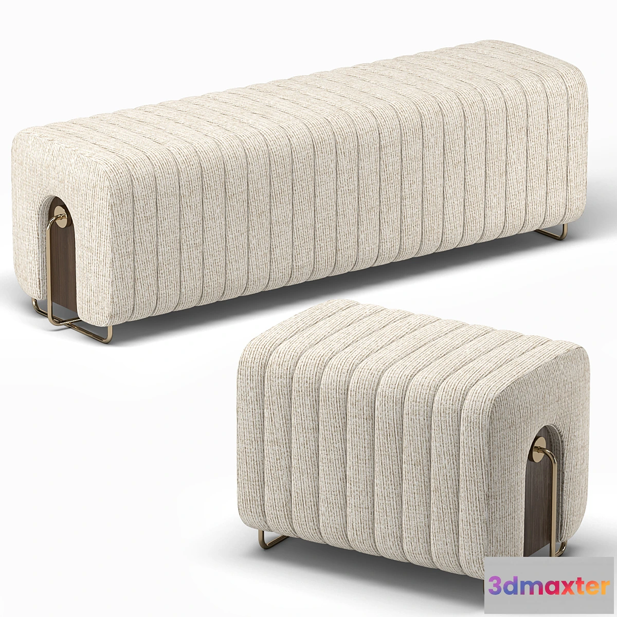 542083 - Bench (ottoman) Rivers