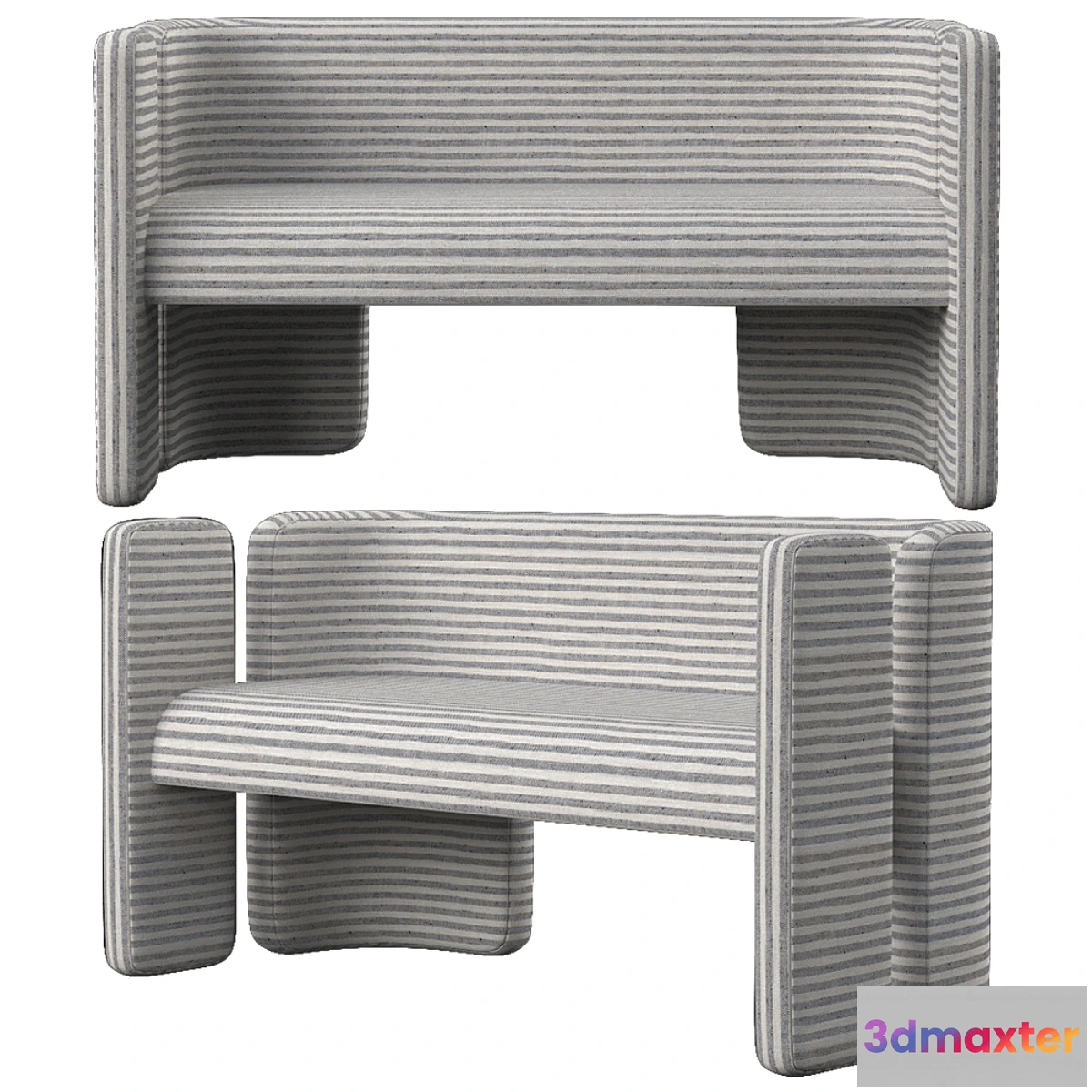 551569 - Kelly Wearstler Fairfax Settee