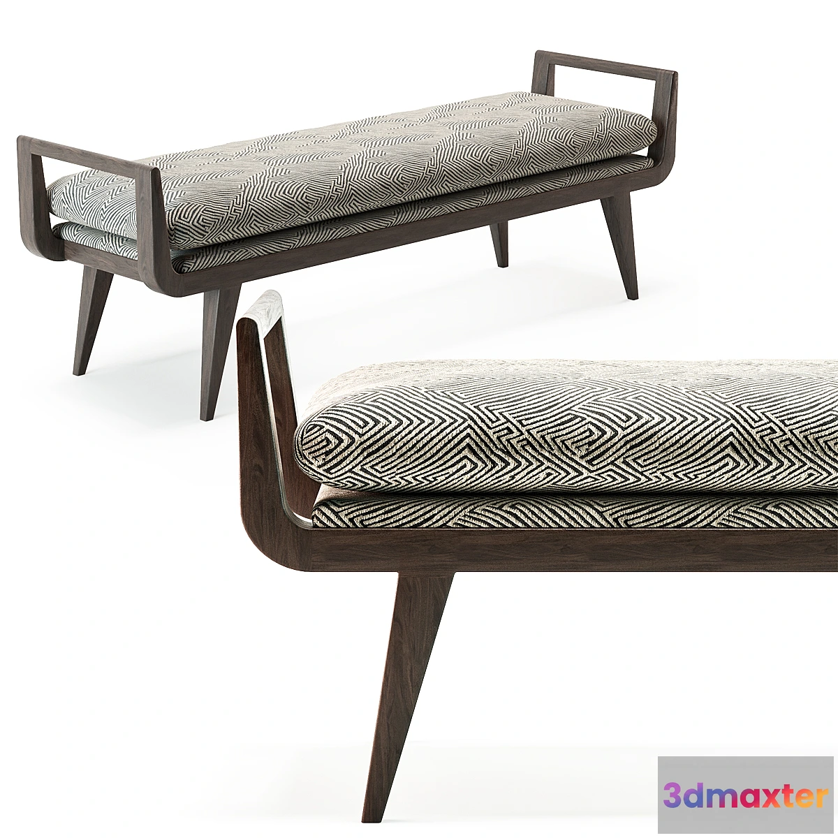 557175 - Arteriors Santana Bench 4541