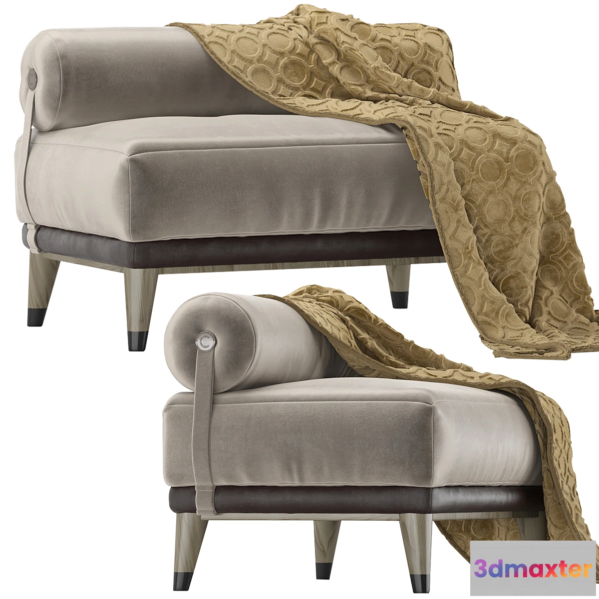 557399 - Stool Cipriani Homood Blue Moon B109