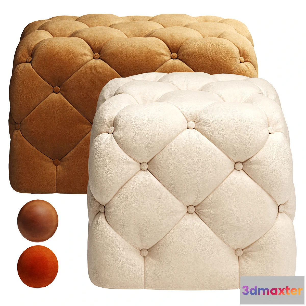 557465 - Tufted pouf CTS Salloti Tresor