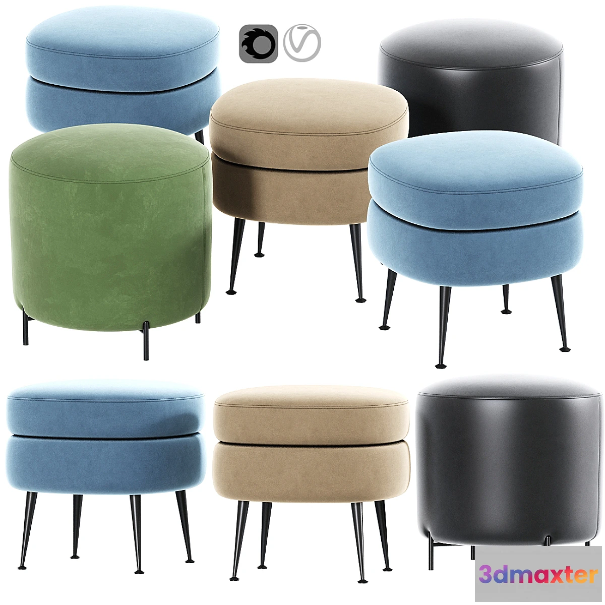 557535 - Ottoman set