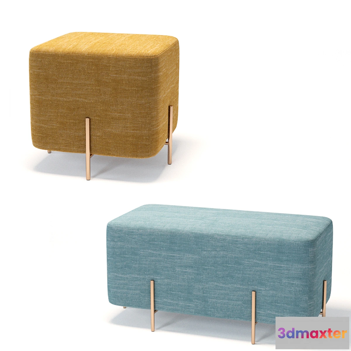 557555 - Padded stool and bench Sancal ELEPHANT