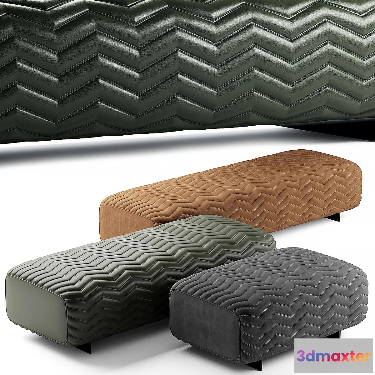 557633 - minotti quincy pouf