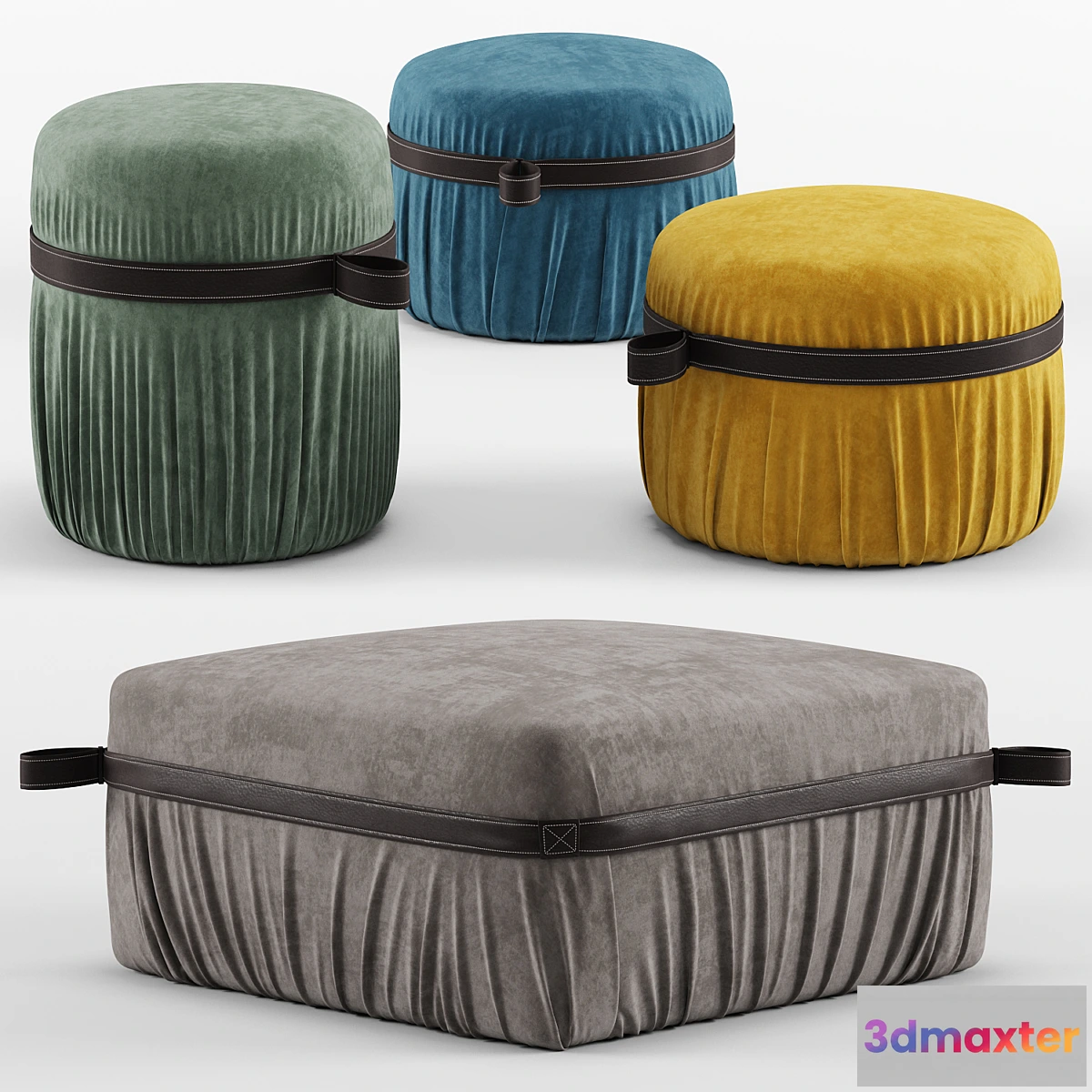 557811 - Herm poufs - Potocco