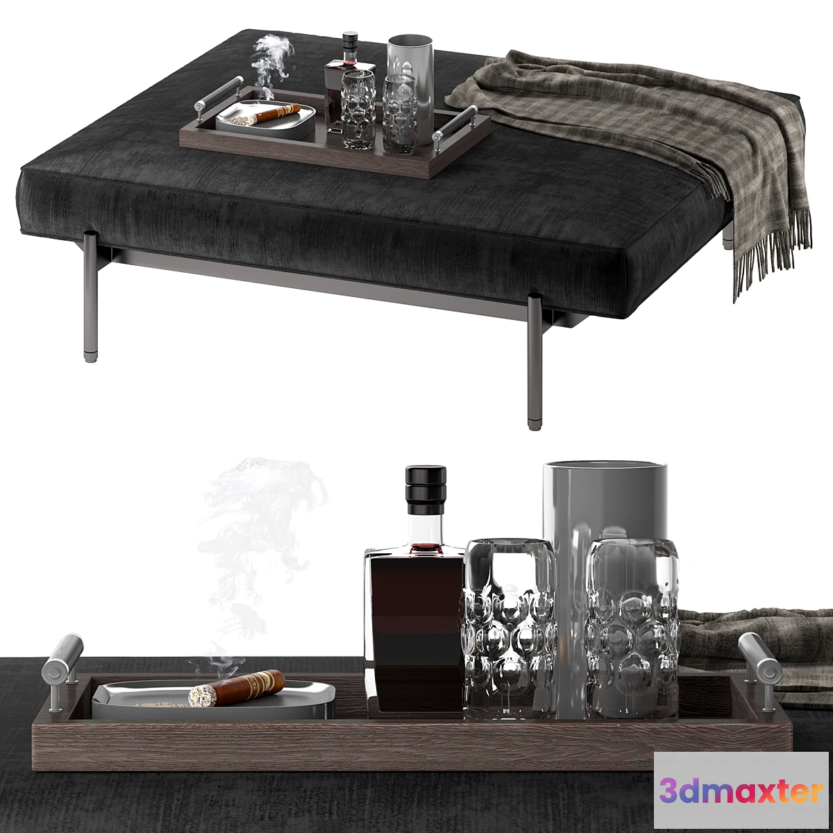 557909 - ottoman Minotti Superquadra № 3