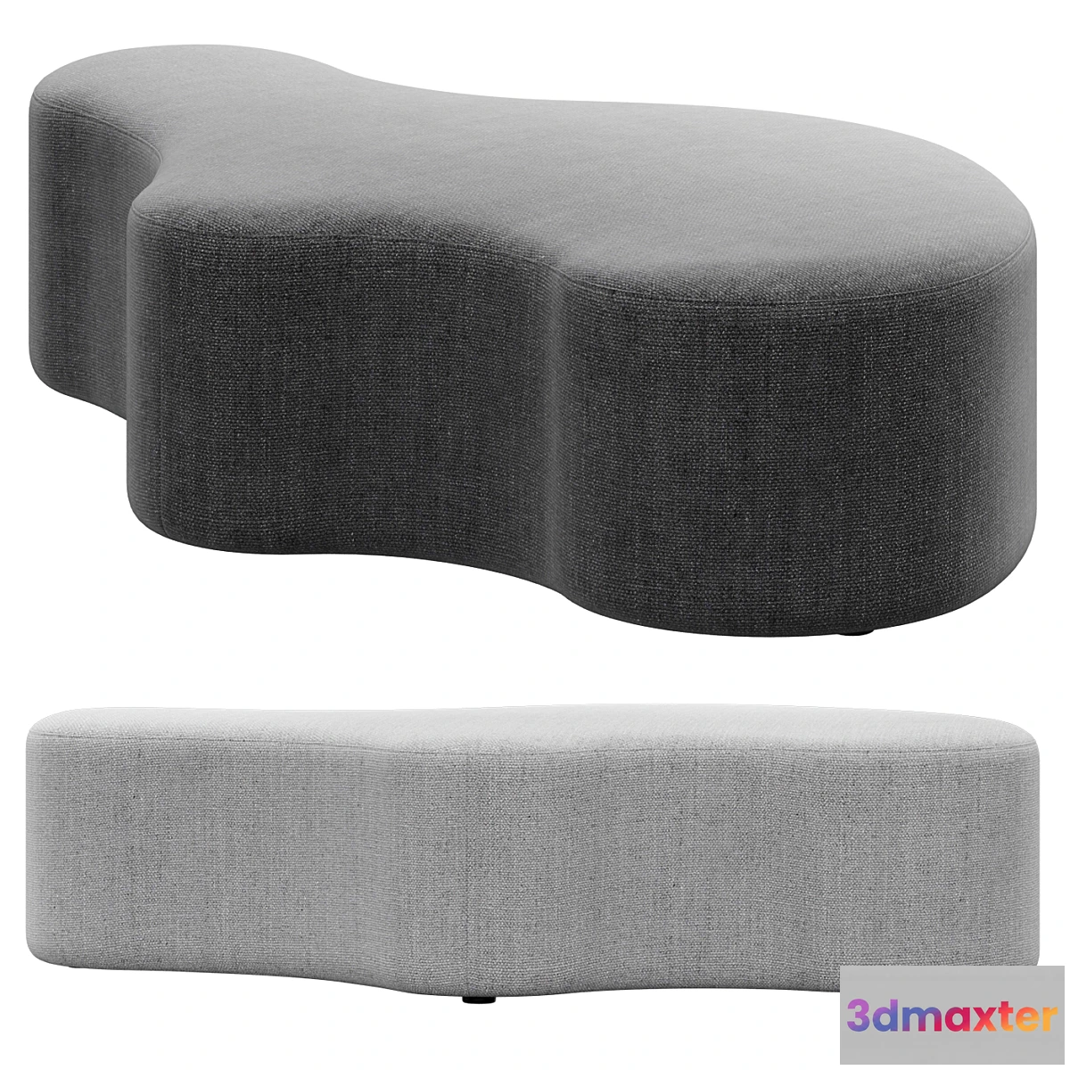 557927 - Clarkson Ottoman “B” by Huniford