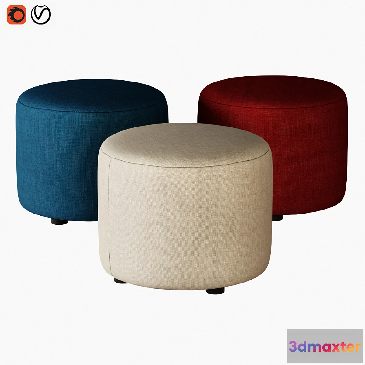 584612 - Pouf Ditre Chloe
