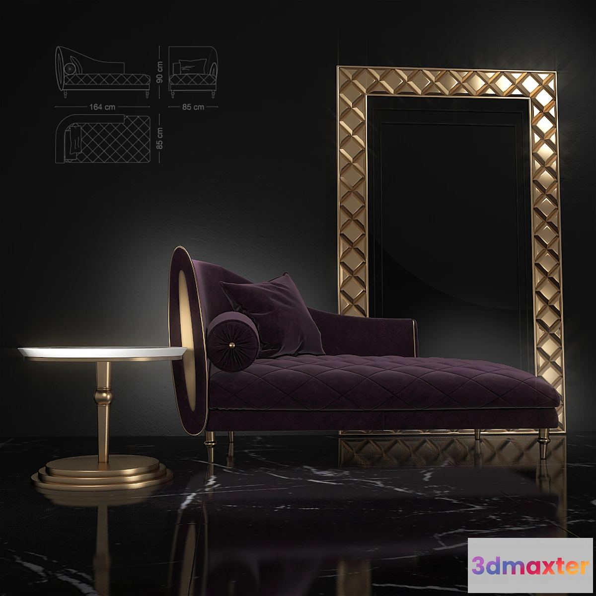 584628 - Couch Sipario from Arredoclassic