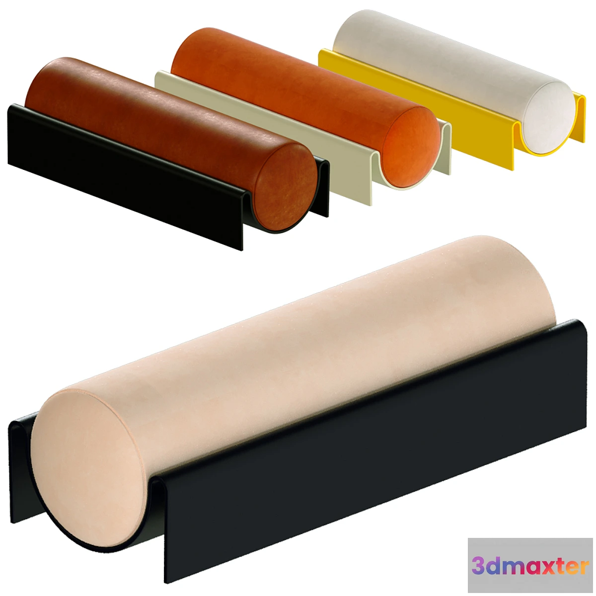 594004 - Monitor Fiberglass Upholstered Bench