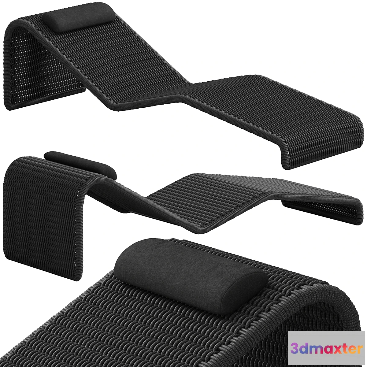 596349 - Coco Republic Dirand Outdoor Sunlounge