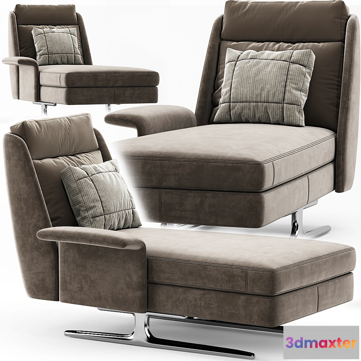 598217 - Minotti Spencer Chaise Lounge