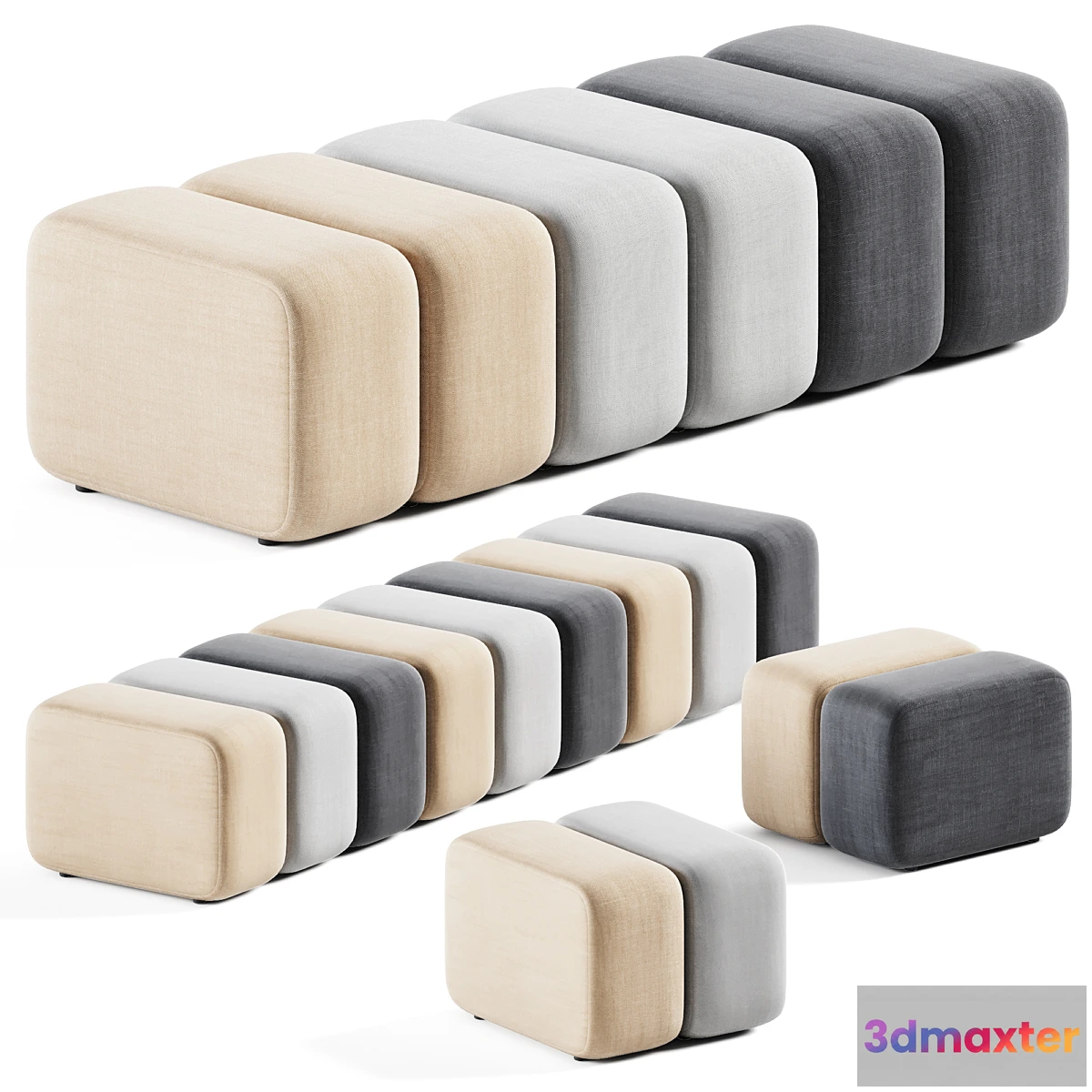 601683 - Modul Pouffe S800 by Bla Station _ Modul Pouffe