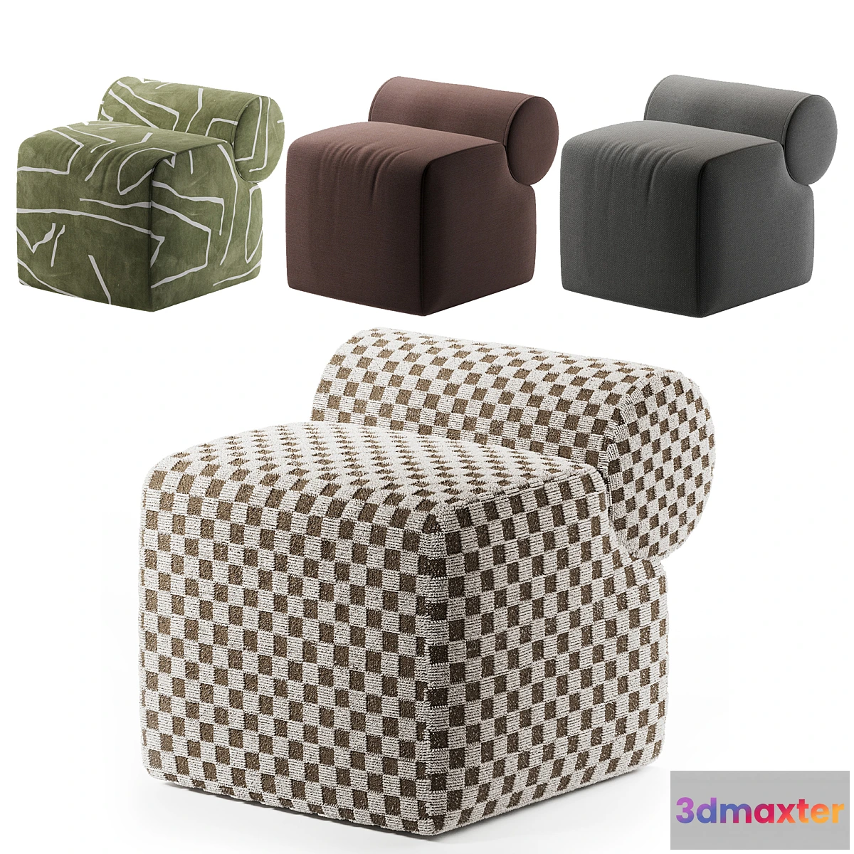 601971 - Kelly Wearstler Esfera Ottoman