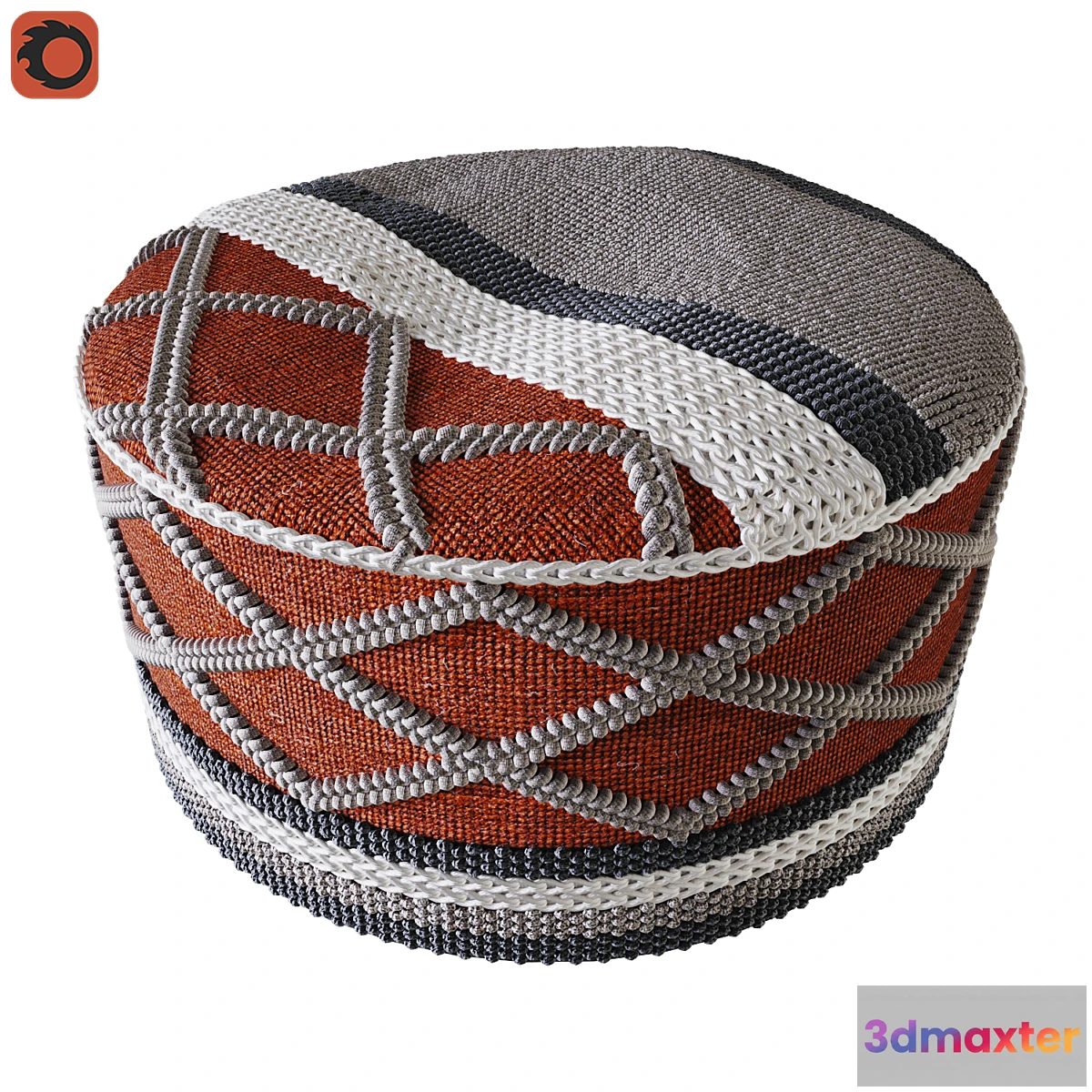 602123 - Pouf Gwenda La forma