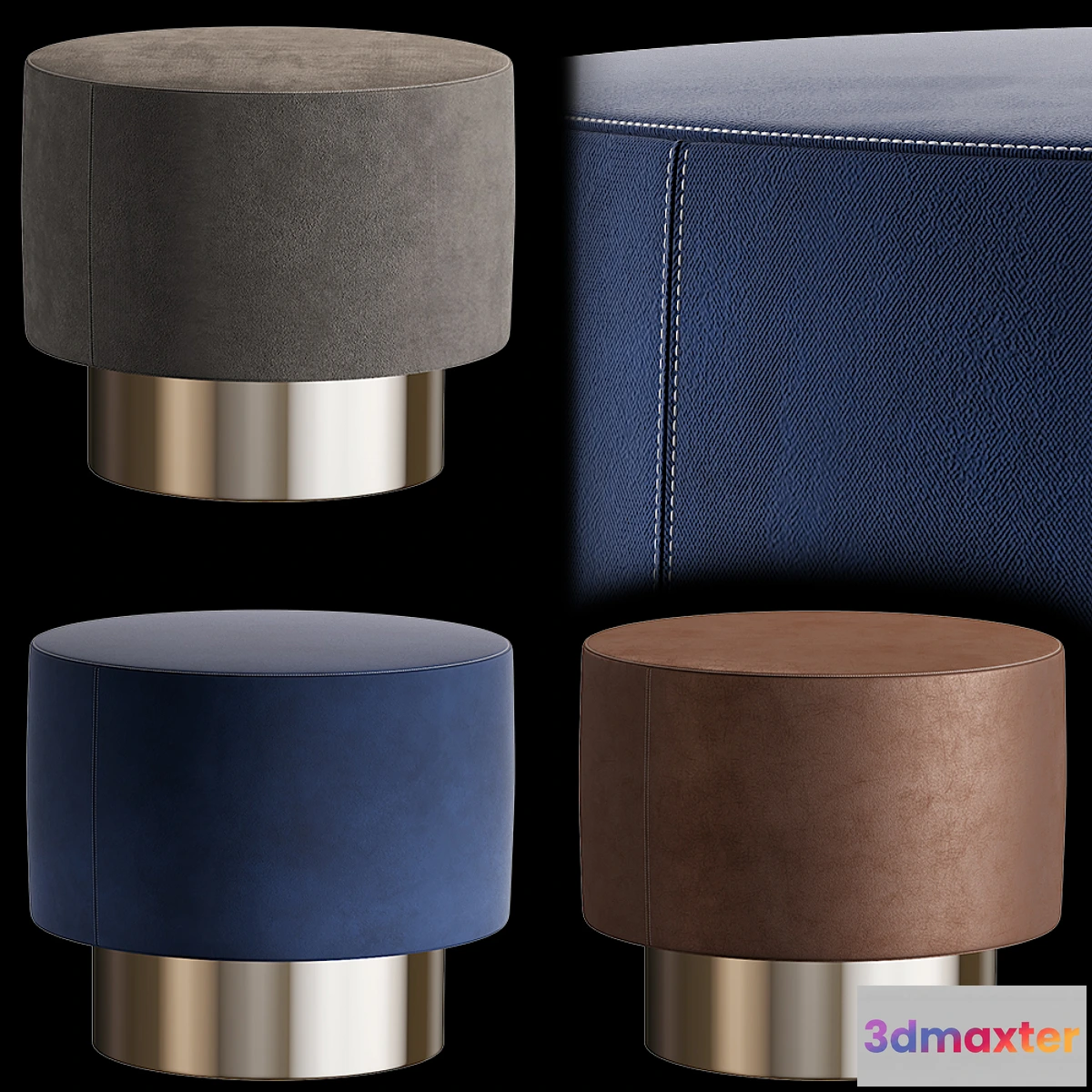 602177 - Tacchini Pastilles Pouf