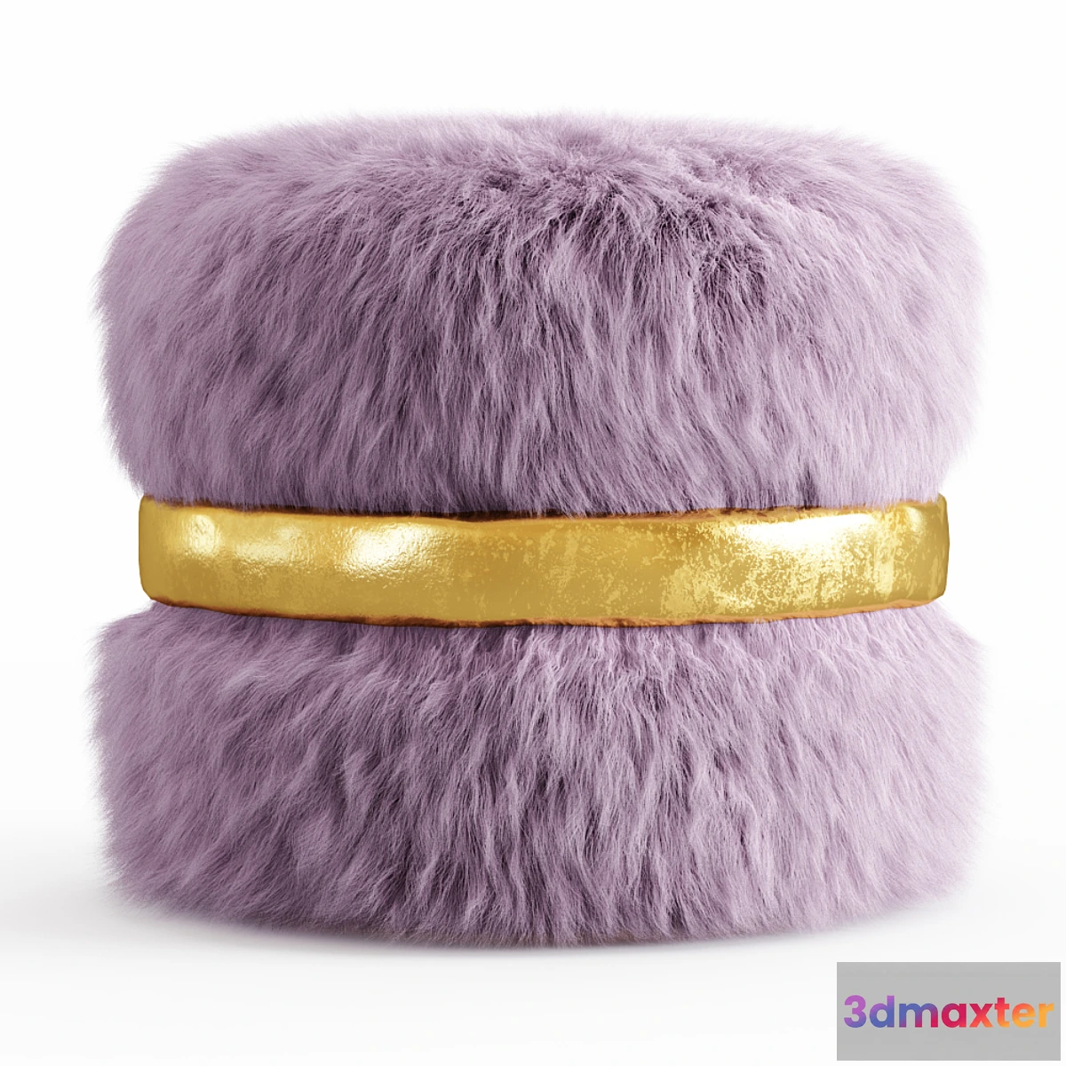 602227 - Layton Ottoman Fur