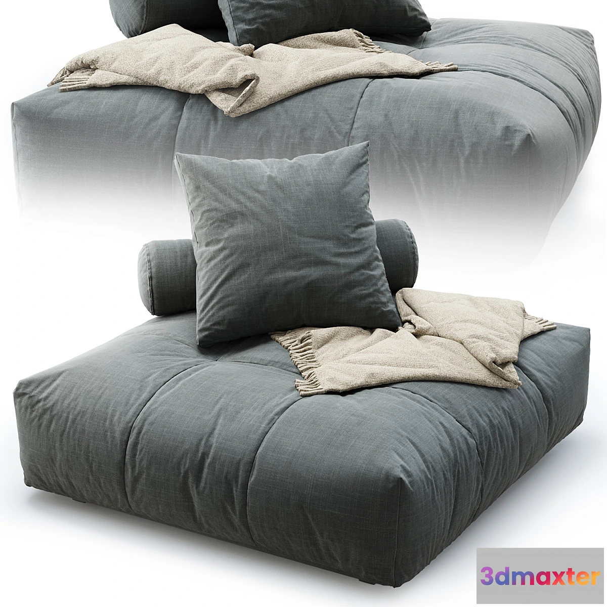 602237 - Saba Pouf PIXEL