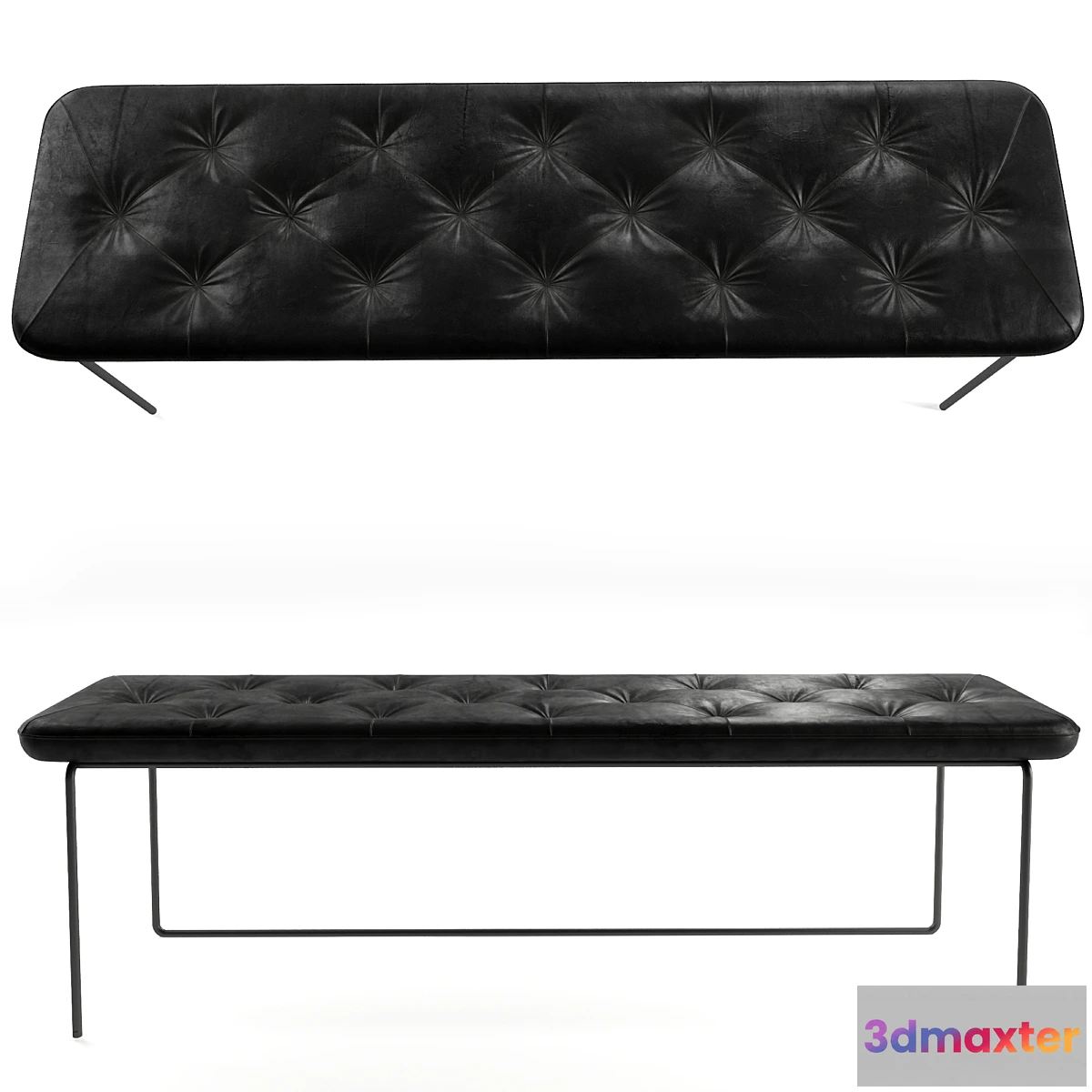 602243 - Article. Level Bella Black Bench