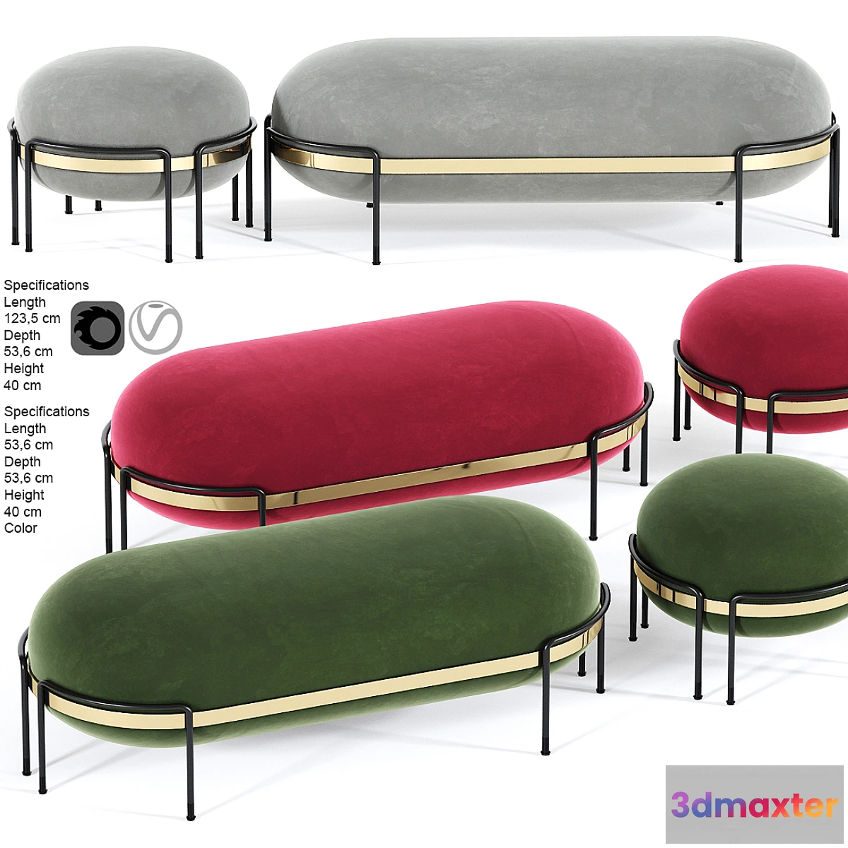 602261 - Ottoman set - No.2