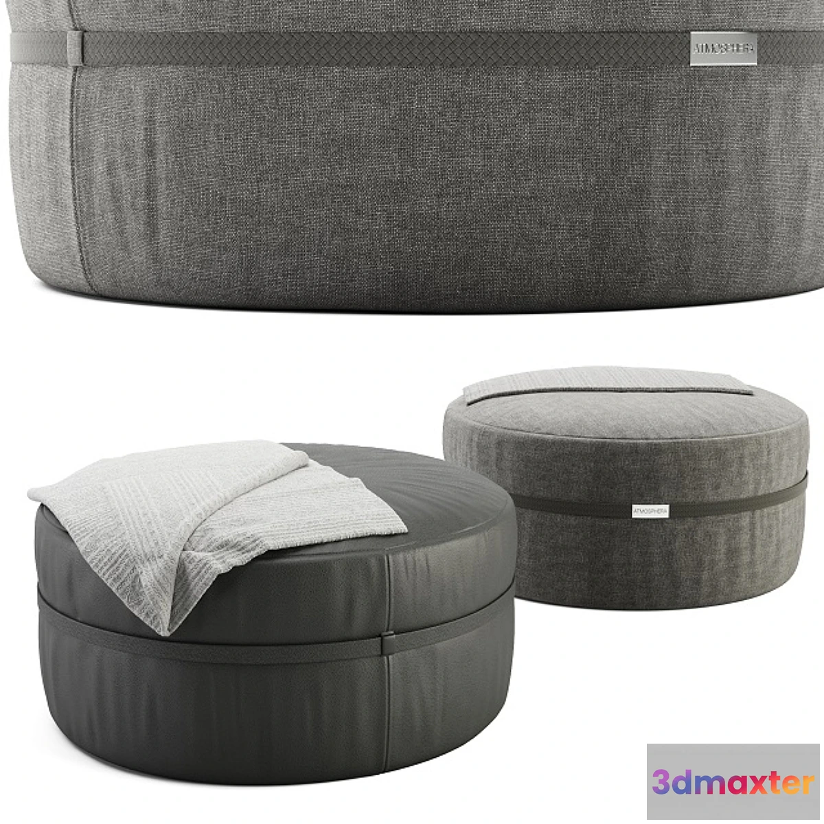 602263 - ATMOSPHERA Ponente Coffee Table pouf