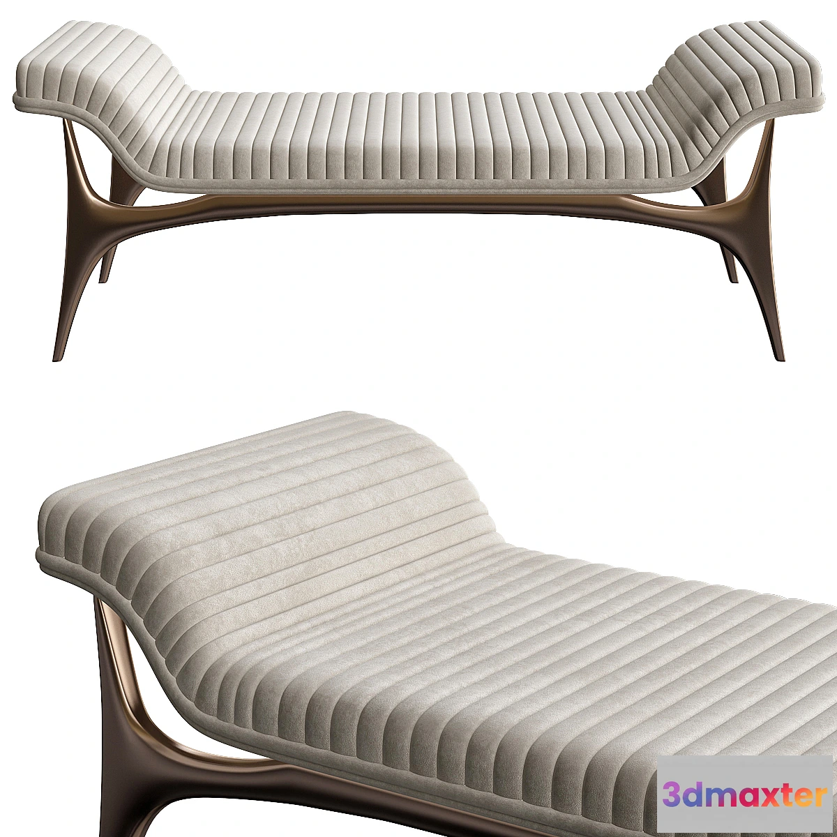 602307 - HOLLY HUNT CAST BENCH