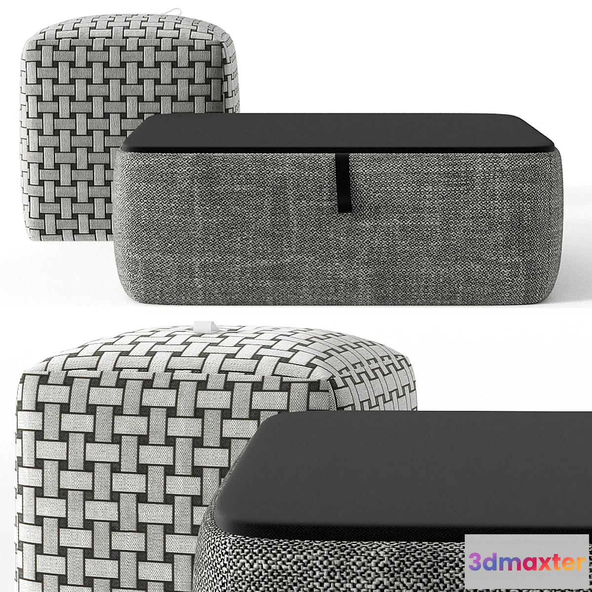 602355 - Pouffe Bonaldo Kubik