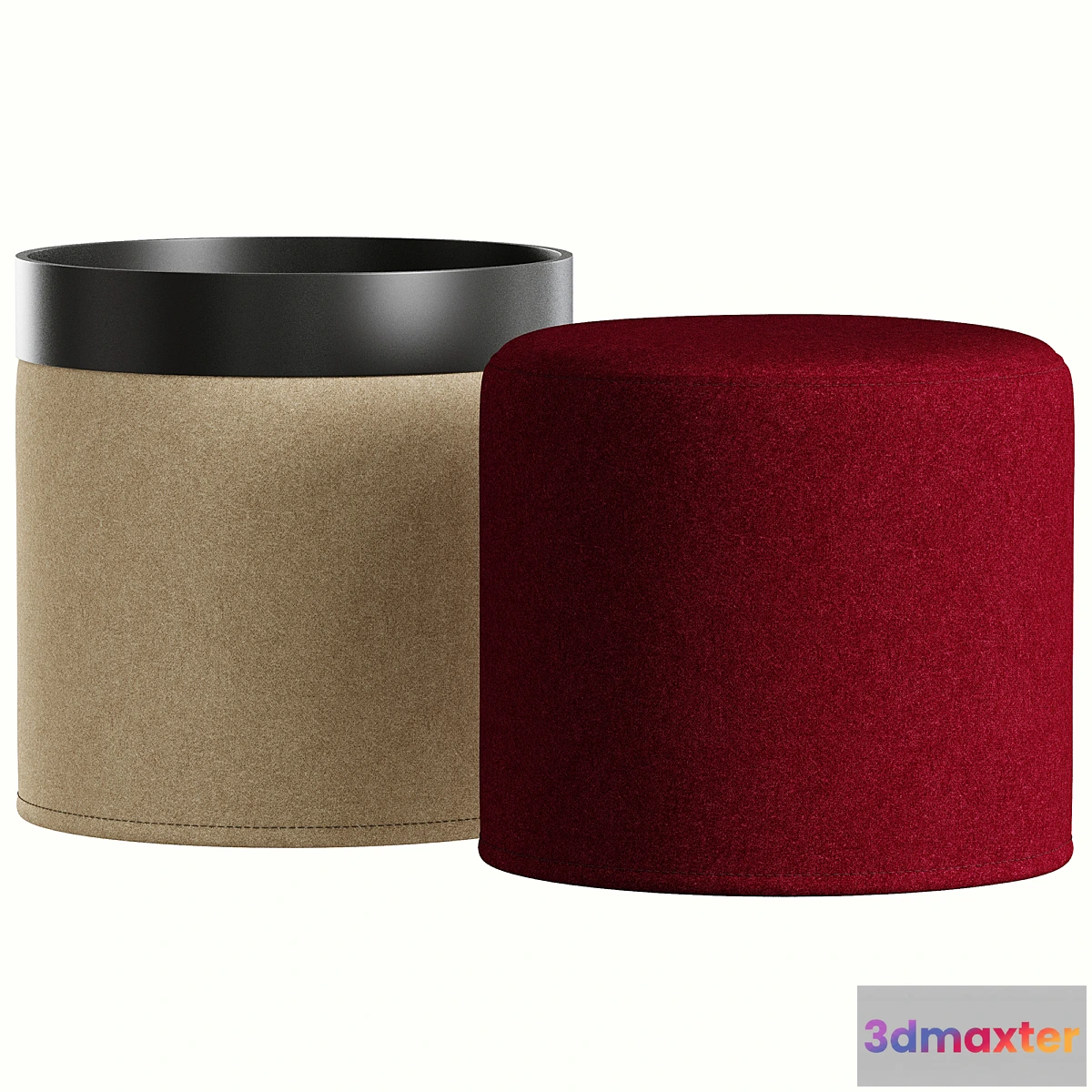 602737 - Drum pouf by Softline