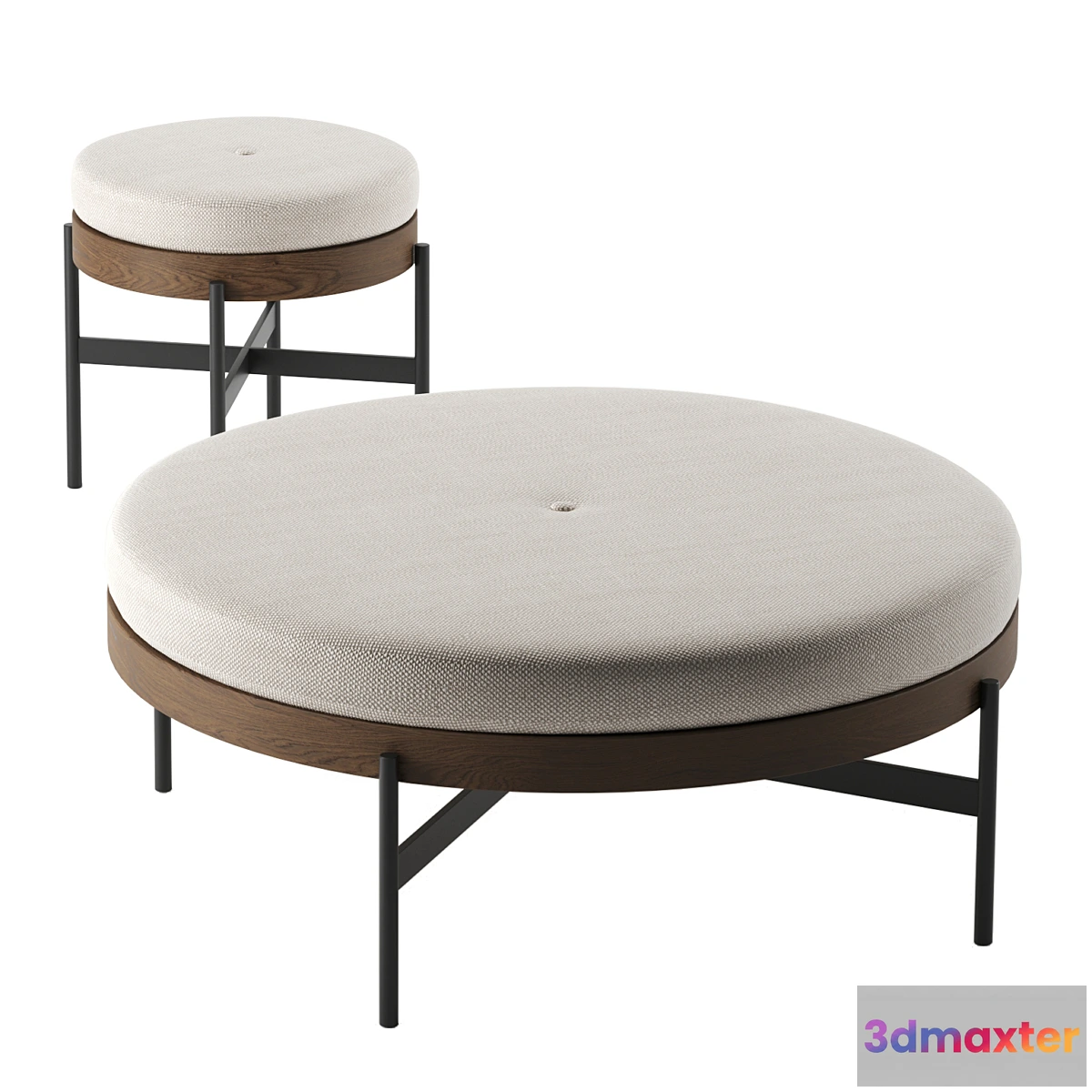 608129 - Edwyn Ottomans by Burke Decor