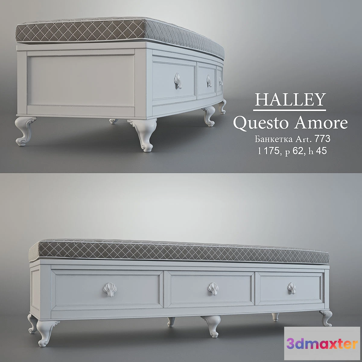 643865 - Banquette HALLEY_Questo Amore_art.733