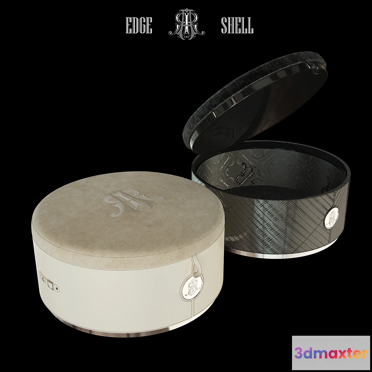 650709 - pouf ART EDGE and SHELL