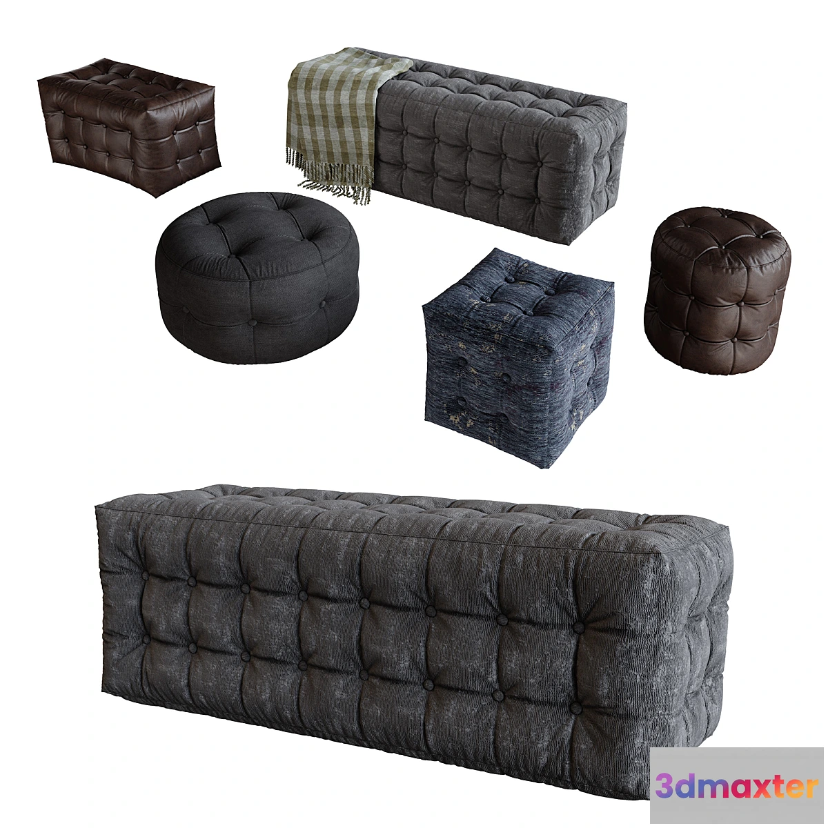 663437 - Pouf Set - No.2