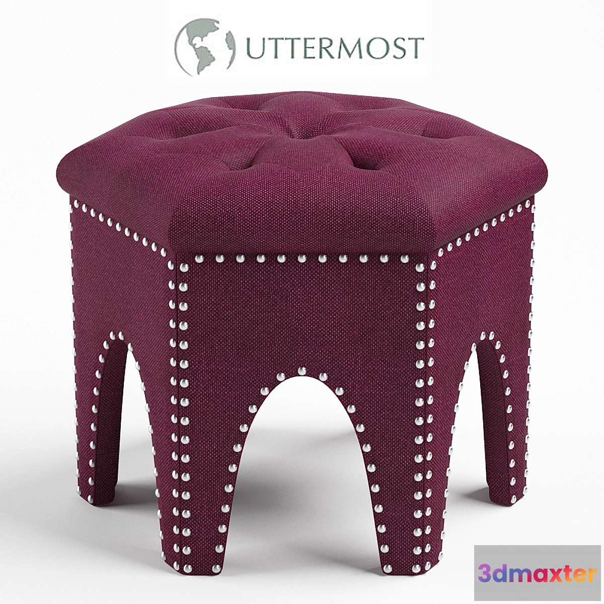 672703 - Pippa Purple Small Stool