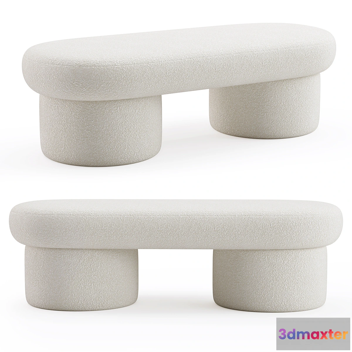 677291 - Zuster Cloud Sculptured Ottoman