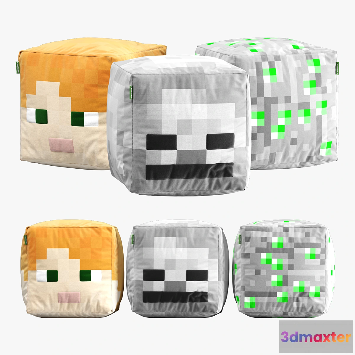 677381 - minecraft ottoman set 003