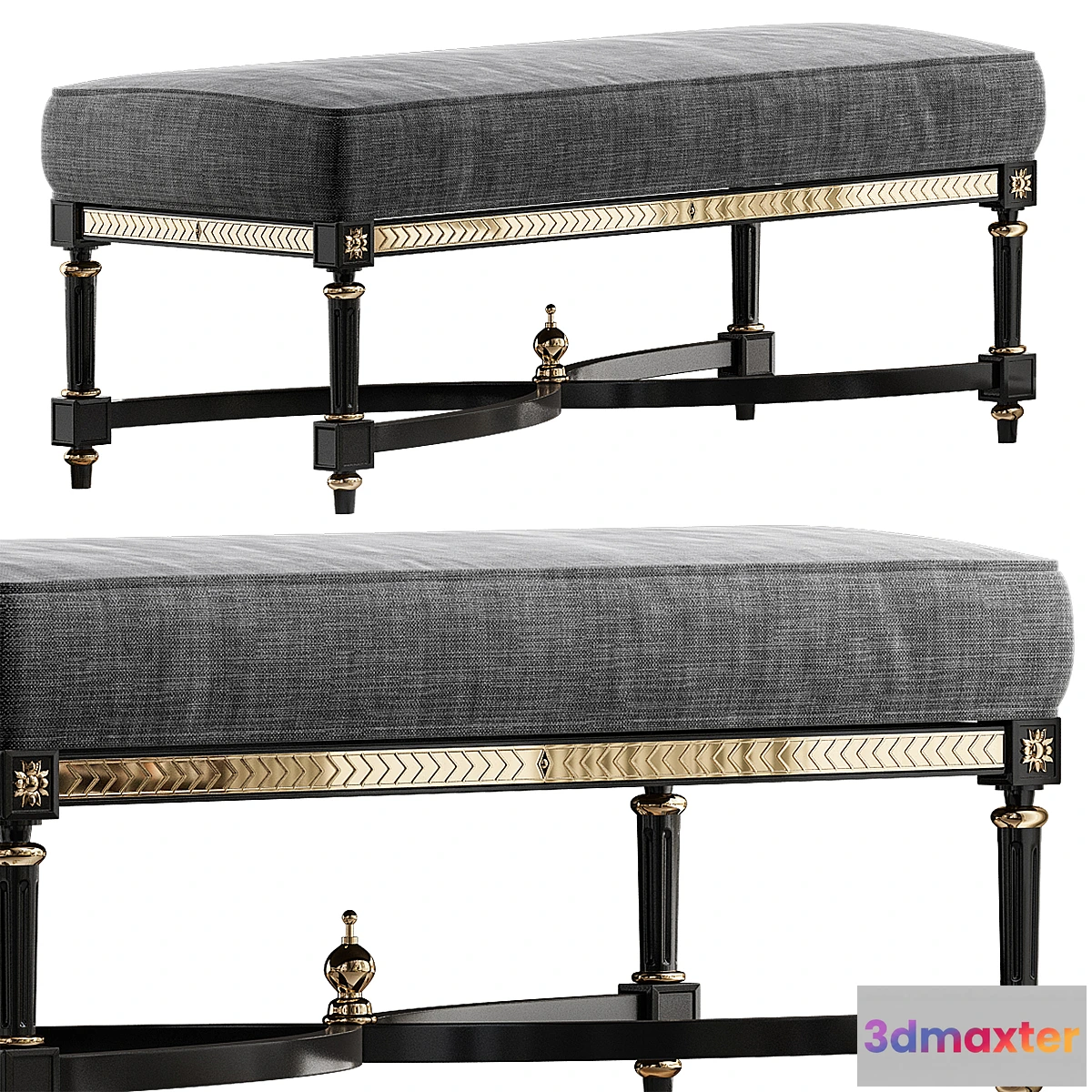 692580 - Bench - Monarch Corbett Upholstered by Century