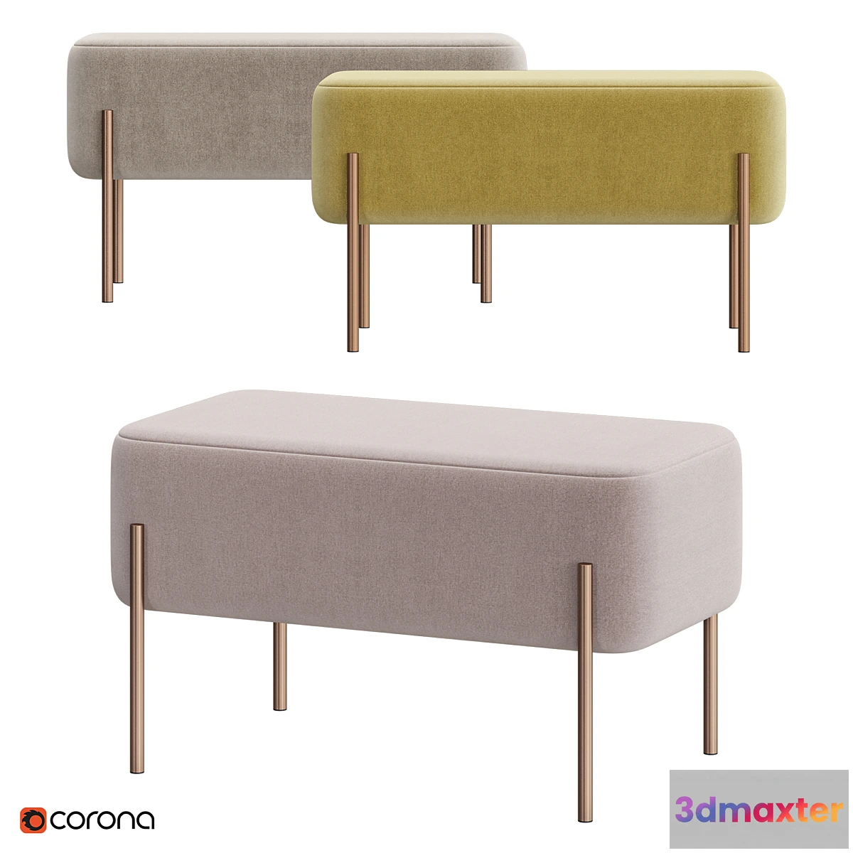 692714 - Taxta  Poof