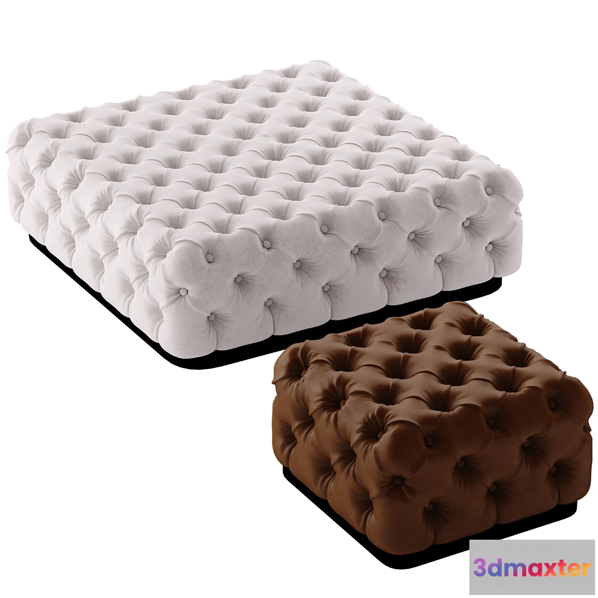 692758 - ROLLKING-Square pouf