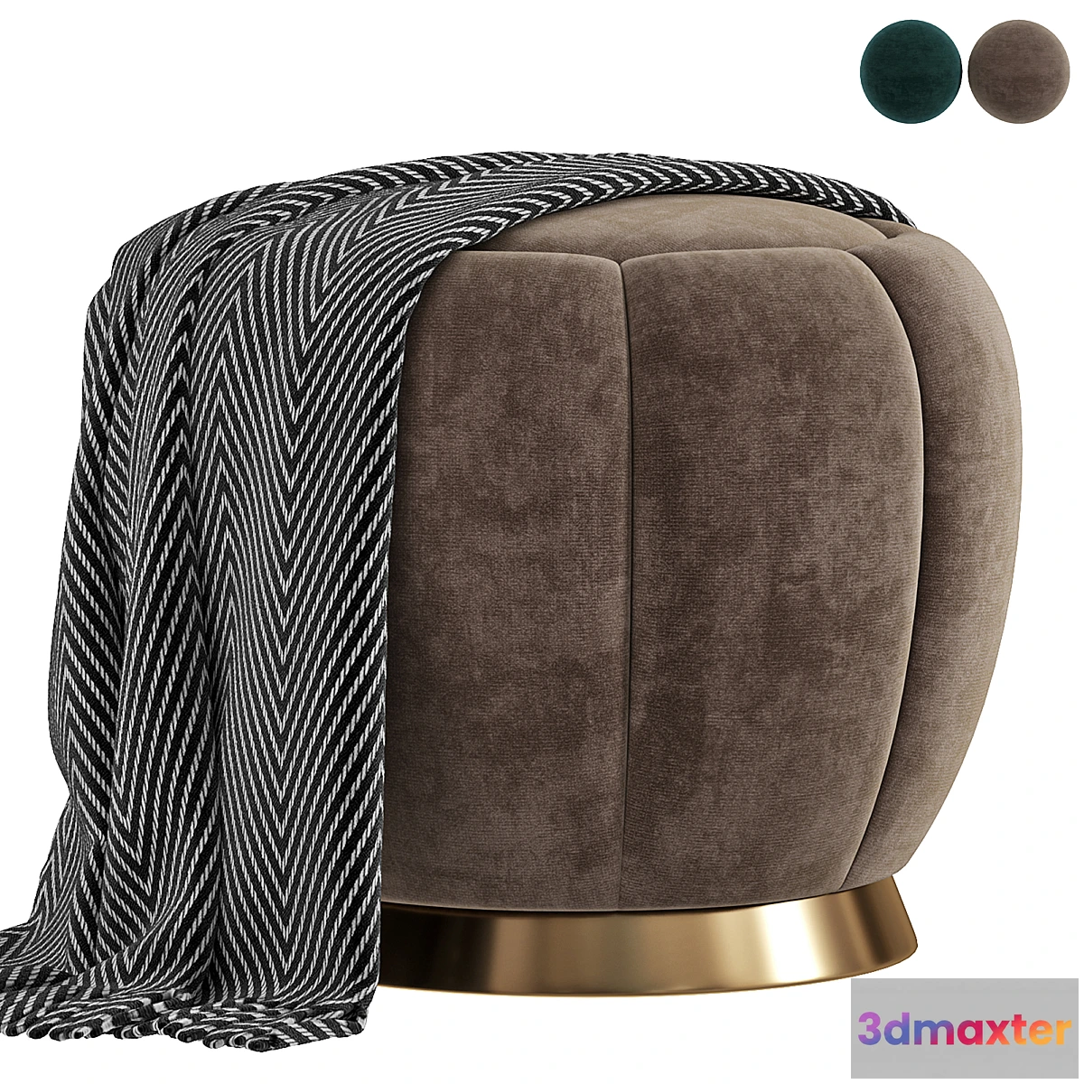 692838 - Florence Stool By Luxdeco Collection