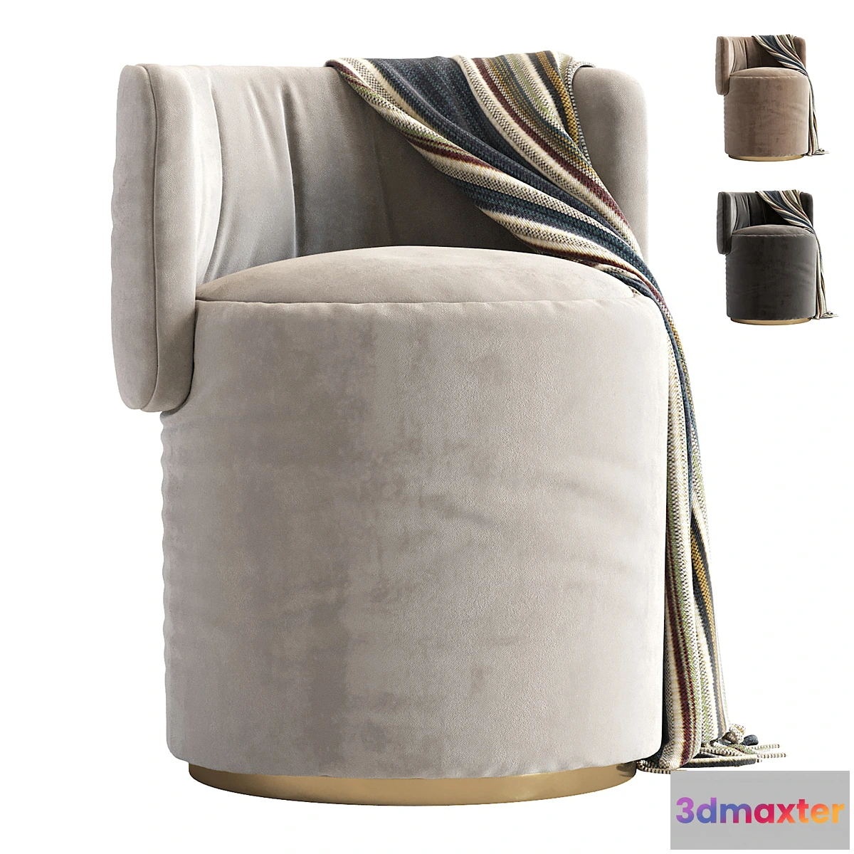 692918 - Love Seat Pouf Rugiano - No.2